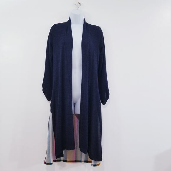 Chris & Carol Multicolored Maxi Knit Cardigan - Picture 2 of 10